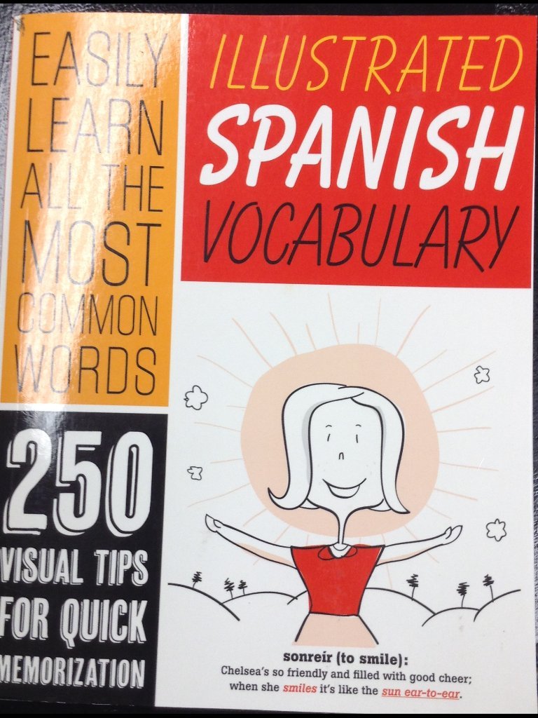 Illustrated Spanish Vocabulary The Happy Book Stack