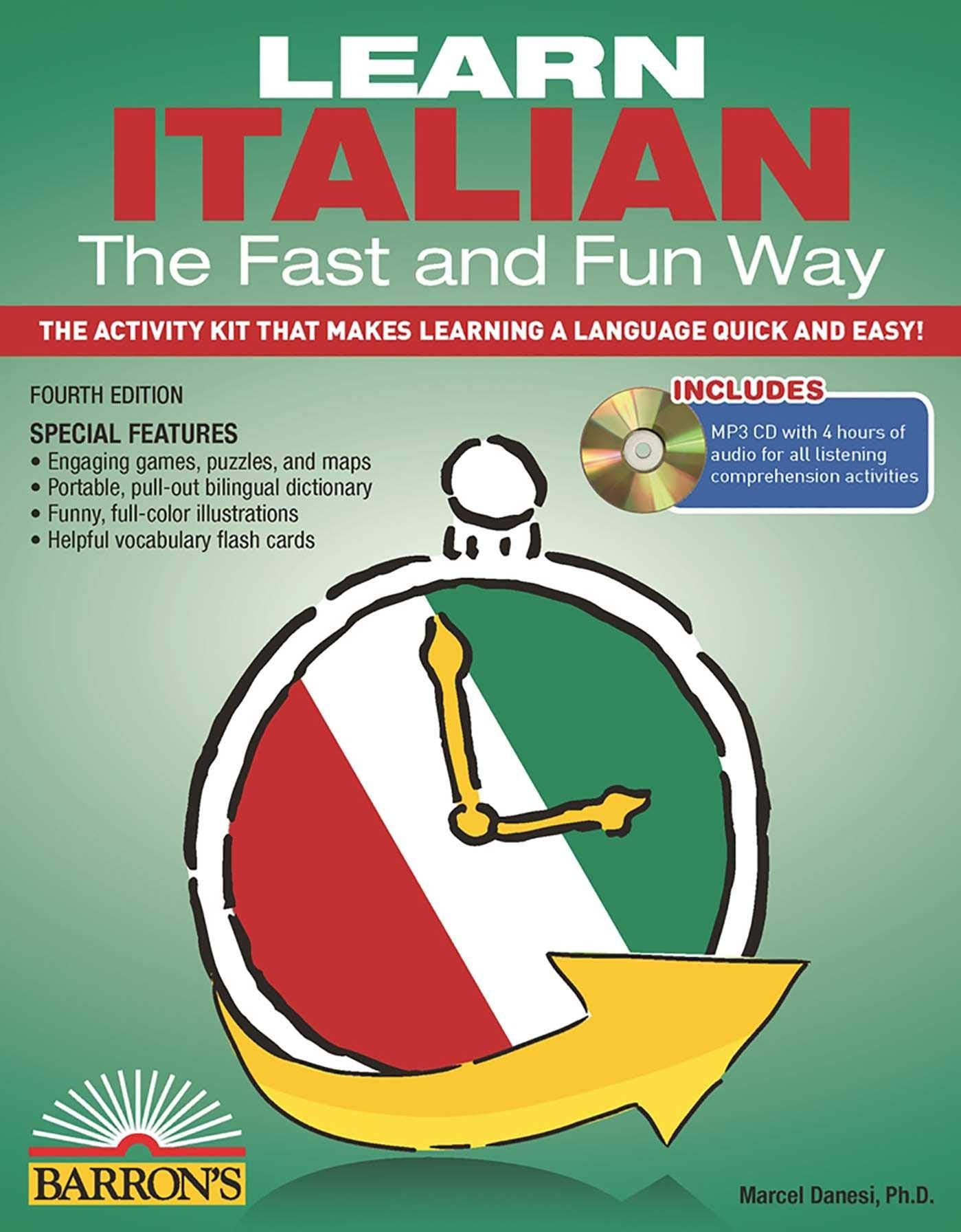 Learn Italian the Fast and Fun Way with Online Audio (Barron's Fast and Fun Foreign Languages) The Happy Book Stack