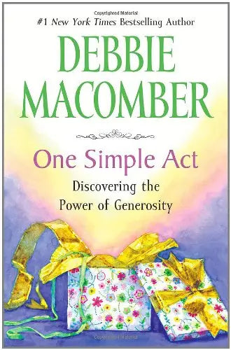 One Simple Act: Discovering the Power of Generosity The Happy Book Stack
