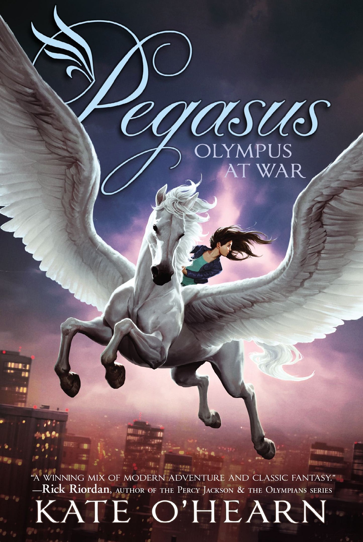 Olympus at War (Pegasus) The Happy Book Stack