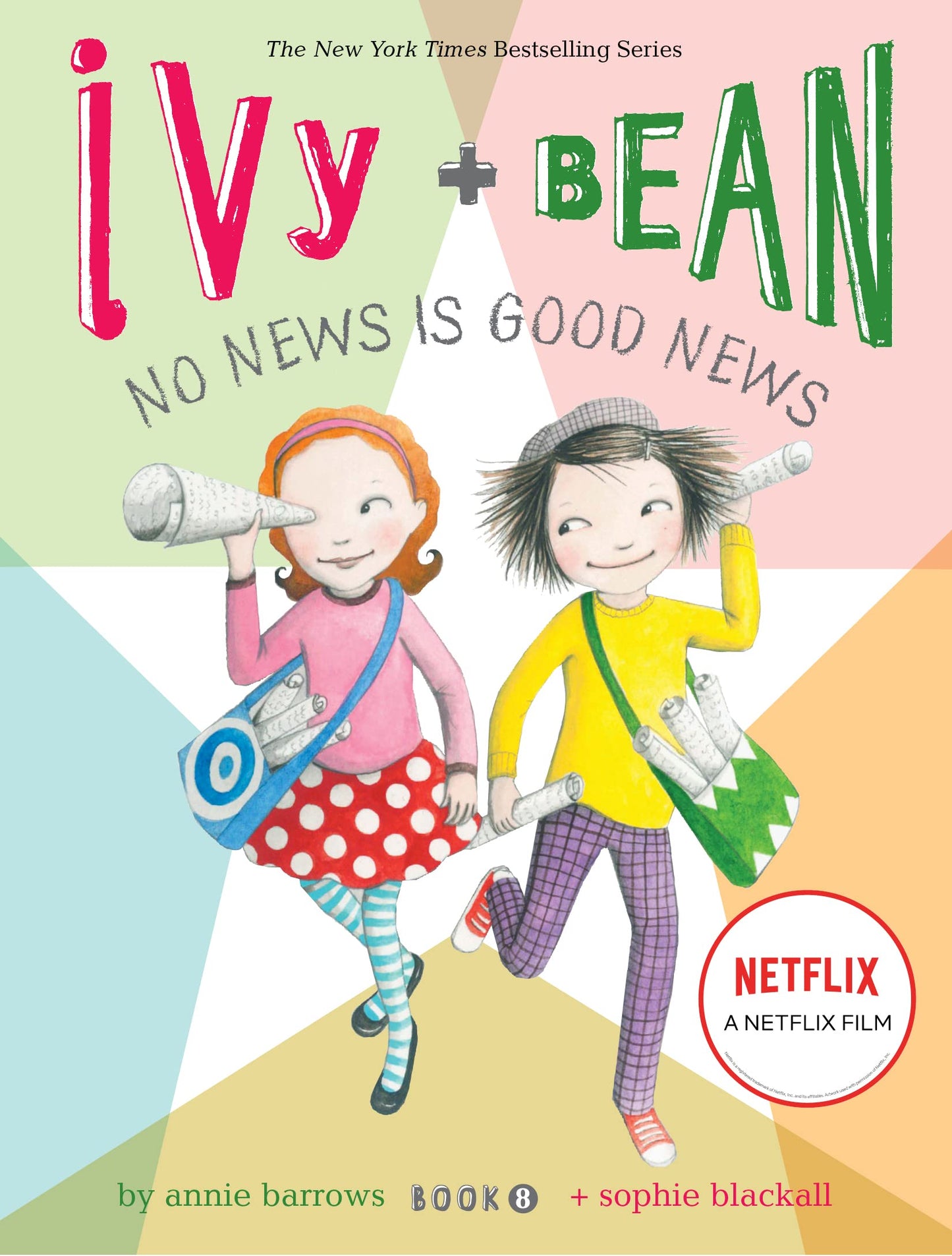 Ivy and Bean No News Is Good News (Book 8): (Best Friends Books for Kids, Elementary School Books, Early Chapter Books) (Ivy & Bean) The Happy Book Stack
