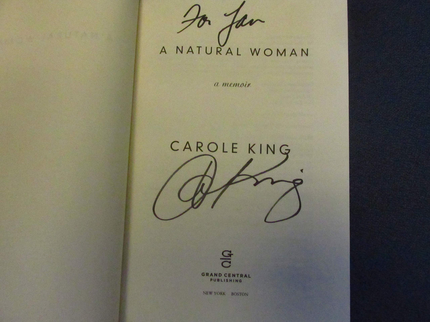 A Natural Woman: A Memoir The Happy Book Stack