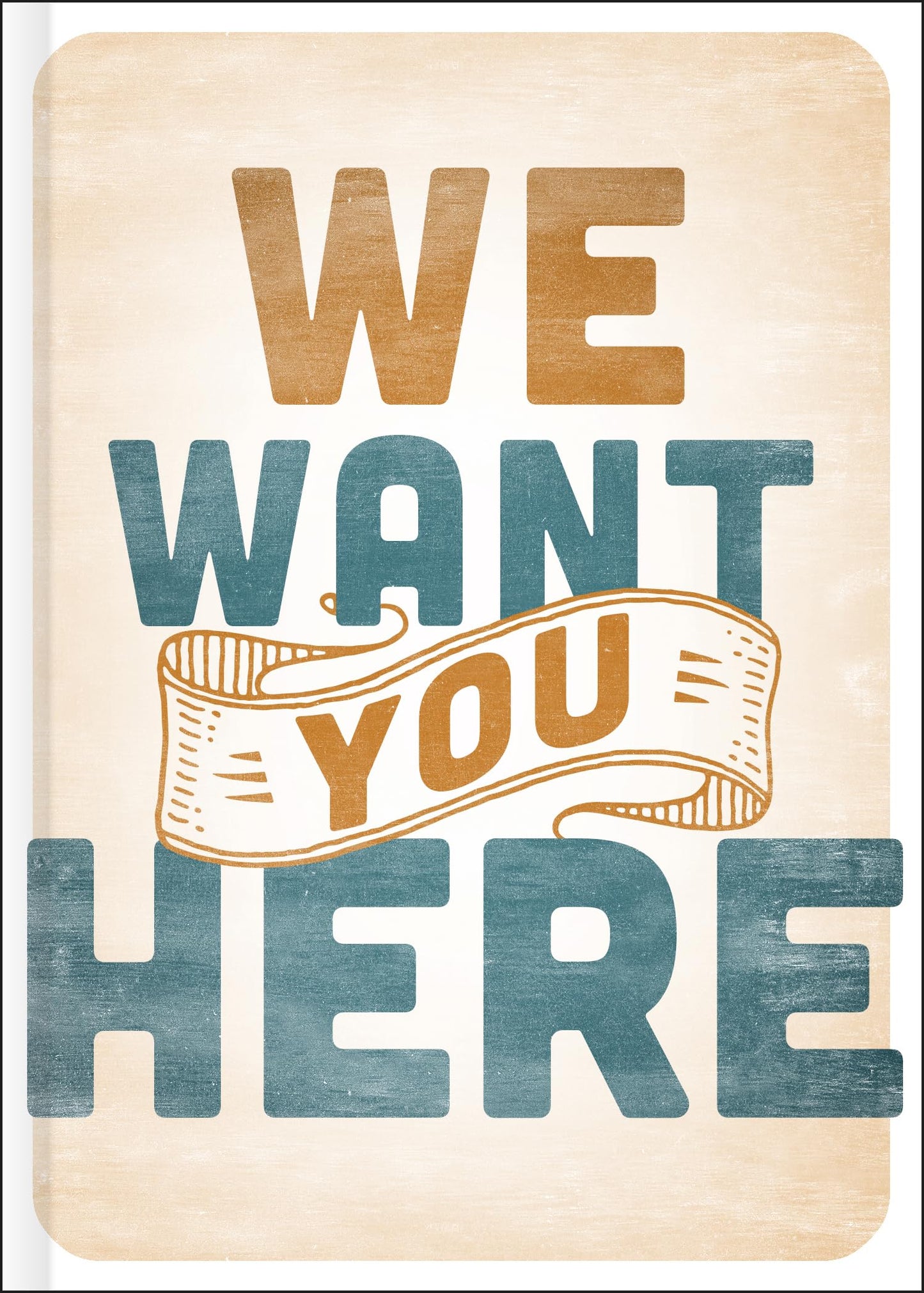 We Want You Here The Happy Book Stack