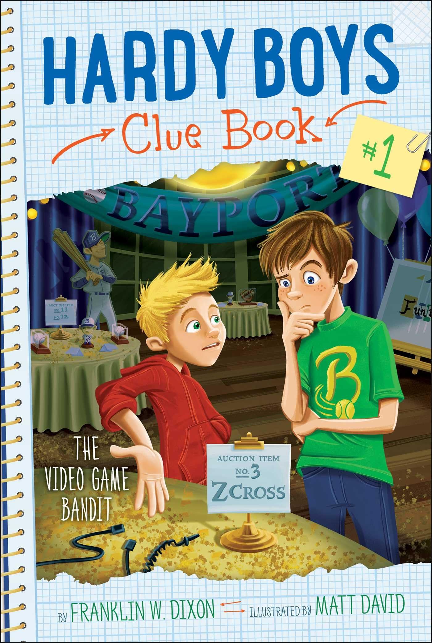 The Video Game Bandit (Hardy Boys Clue Book) The Happy Book Stack
