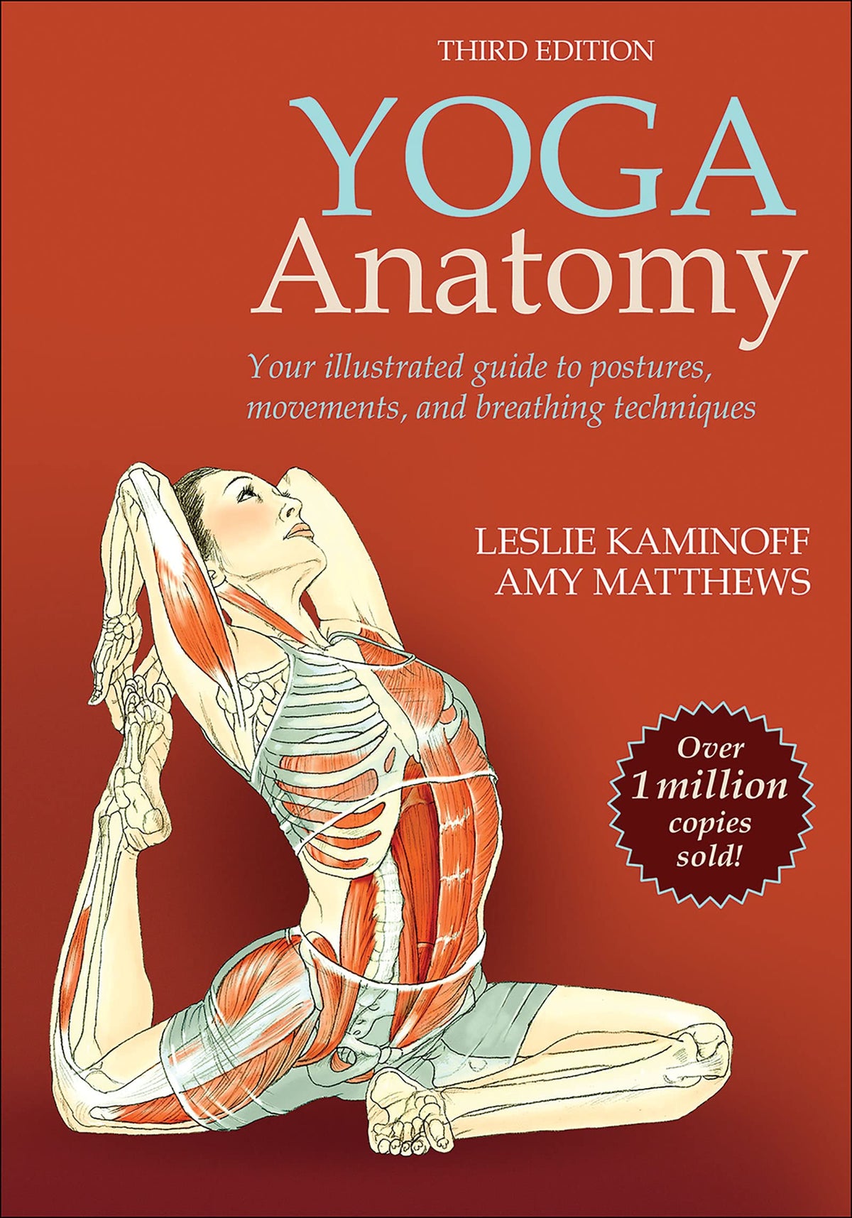 Yoga Anatomy The Happy Book Stack