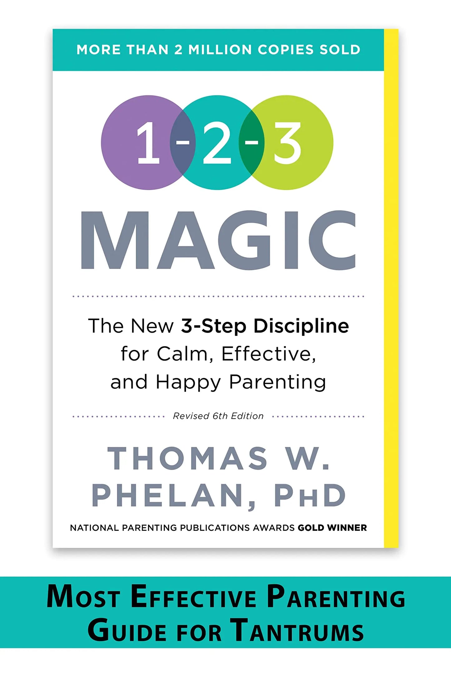 1-2-3 Magic: Gentle 3-Step Child & Toddler Discipline for Calm, Effective, and Happy Parenting (Positive Parenting Guide for Raising Happy Kids) The Happy Book Stack