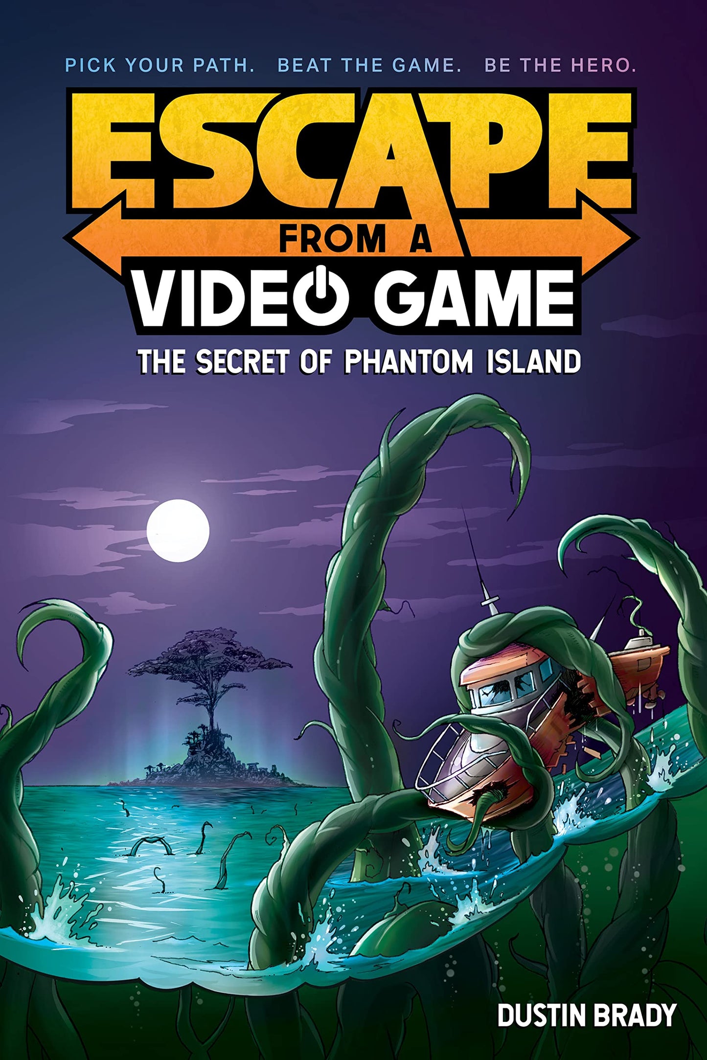 Escape from a Video Game: The Secret of Phantom Island (Volume 1) The Happy Book Stack