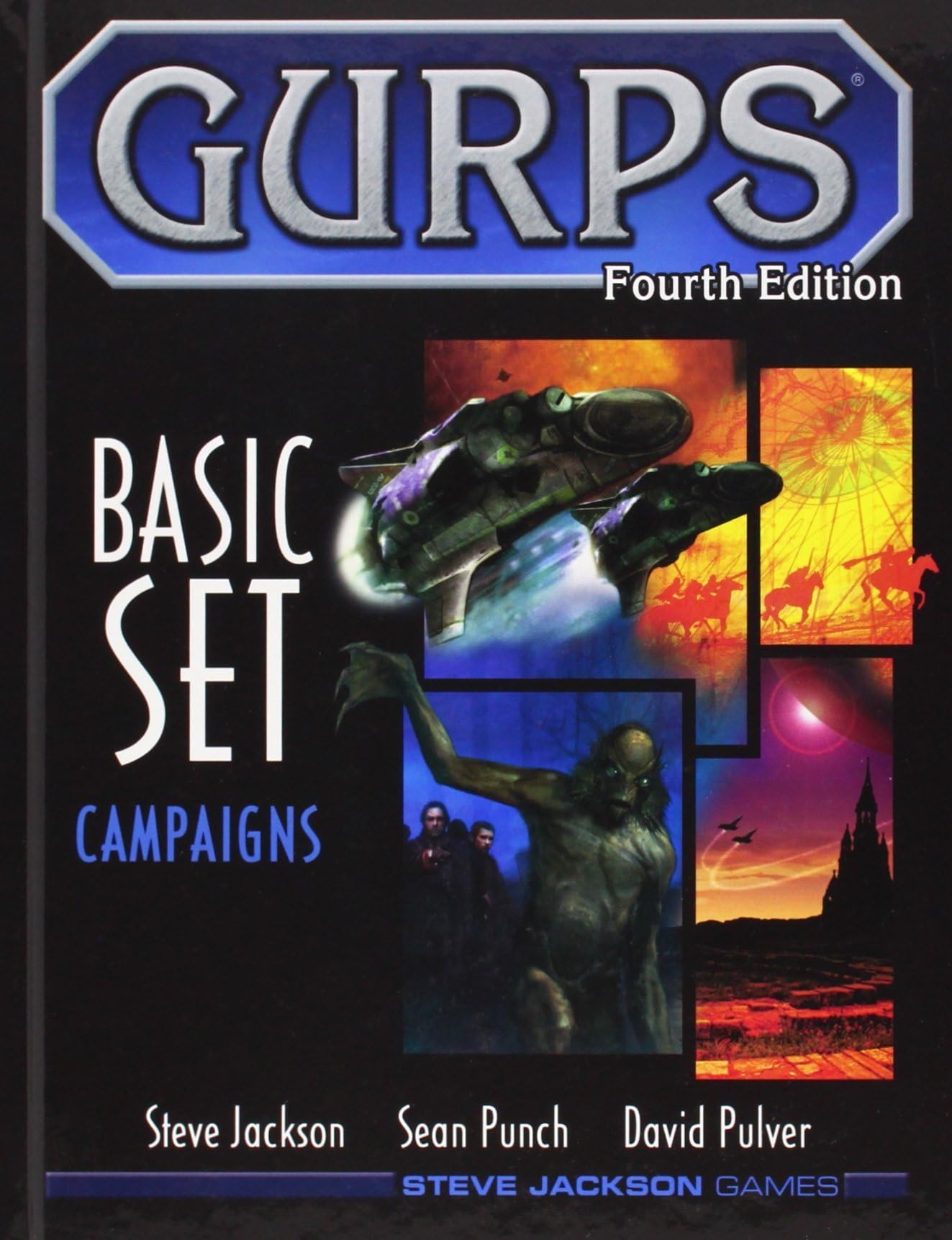 Steve Jackson Games Gurps Basic Set Campaign – Comprehensive RPG Board Game Guide Create Infinite Worlds and Adventures for Ages 14+ and 1+ Players The Happy Book Stack