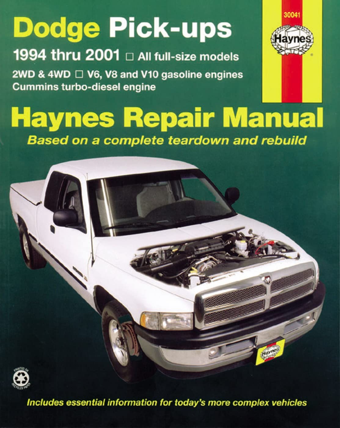 Dodge Pick-ups, 1994-2001 (Haynes Repair Manuals) The Happy Book Stack