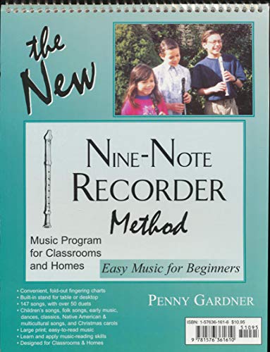 The New Nine-Note Recorder Method Book The Happy Book Stack