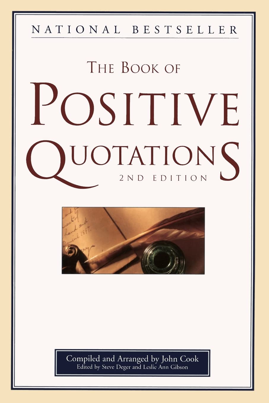 The Book of Positive Quotations The Happy Book Stack