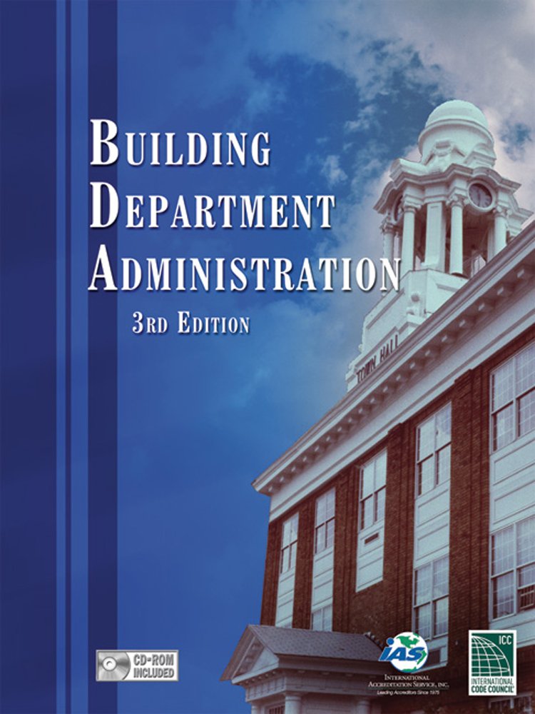 Building Department Administration, 3rd edition - 7954