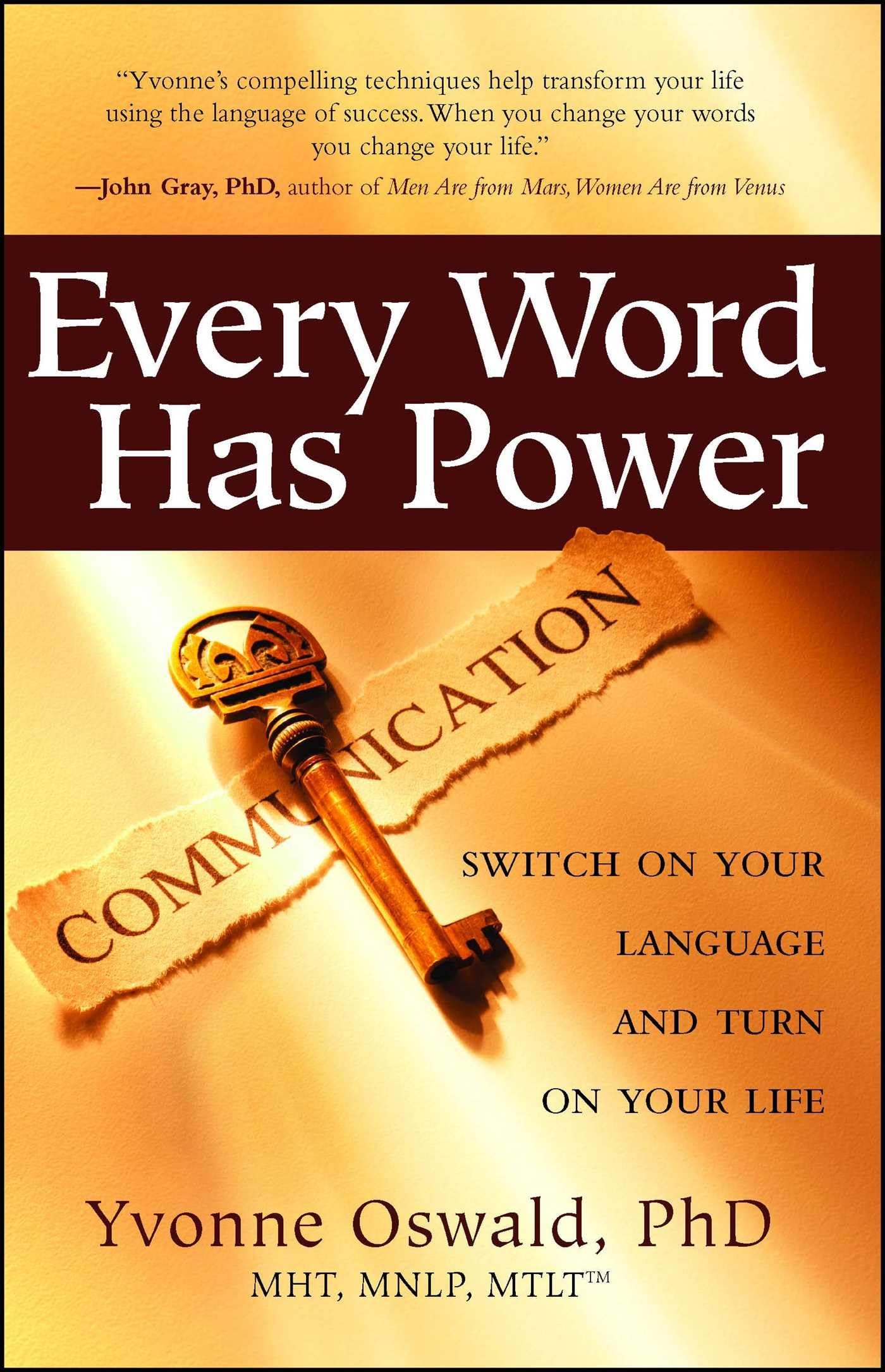Every Word Has Power: Switch on Your Language and Turn on Your Life (1) The Happy Book Stack