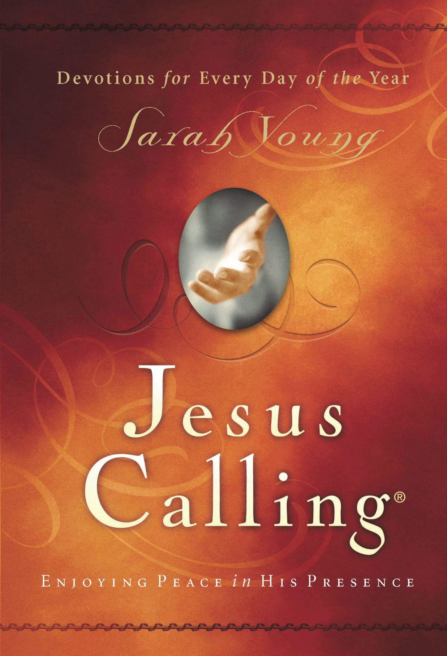 Jesus Calling, Padded Hardcover, with Scripture References: Enjoying Peace in His Presence (A 365-Day Devotional) - 4259