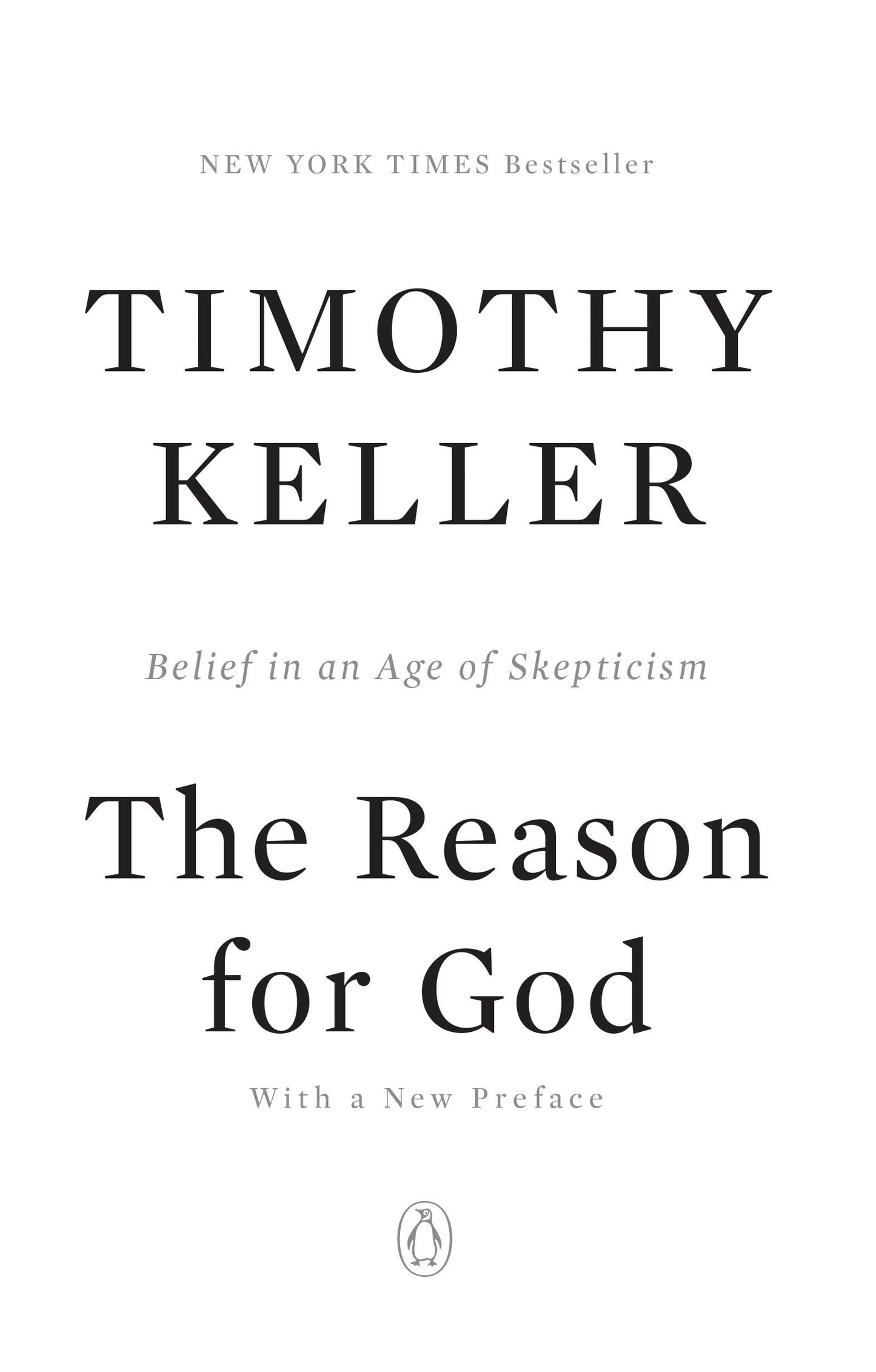 The Reason for God: Belief in an Age of Skepticism The Happy Book Stack