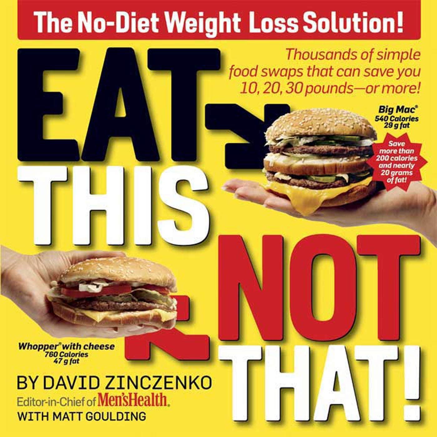 Eat This, Not That! Thousands of Simple Food Swaps that Can Save You 10, 20, 30 Pounds--or More! The Happy Book Stack