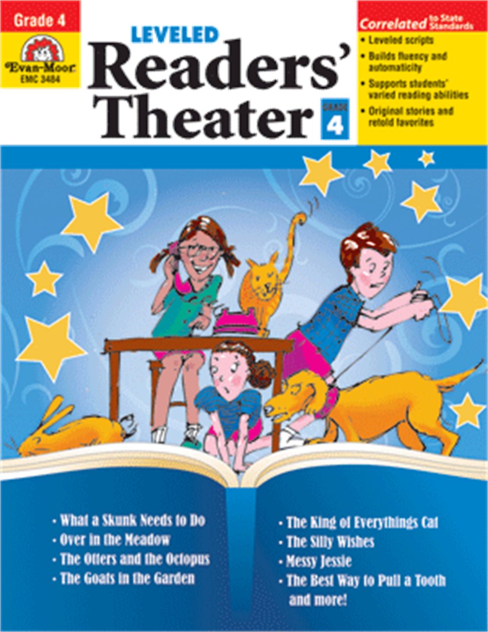 Leveled Readers' Theater, Grade 4 The Happy Book Stack