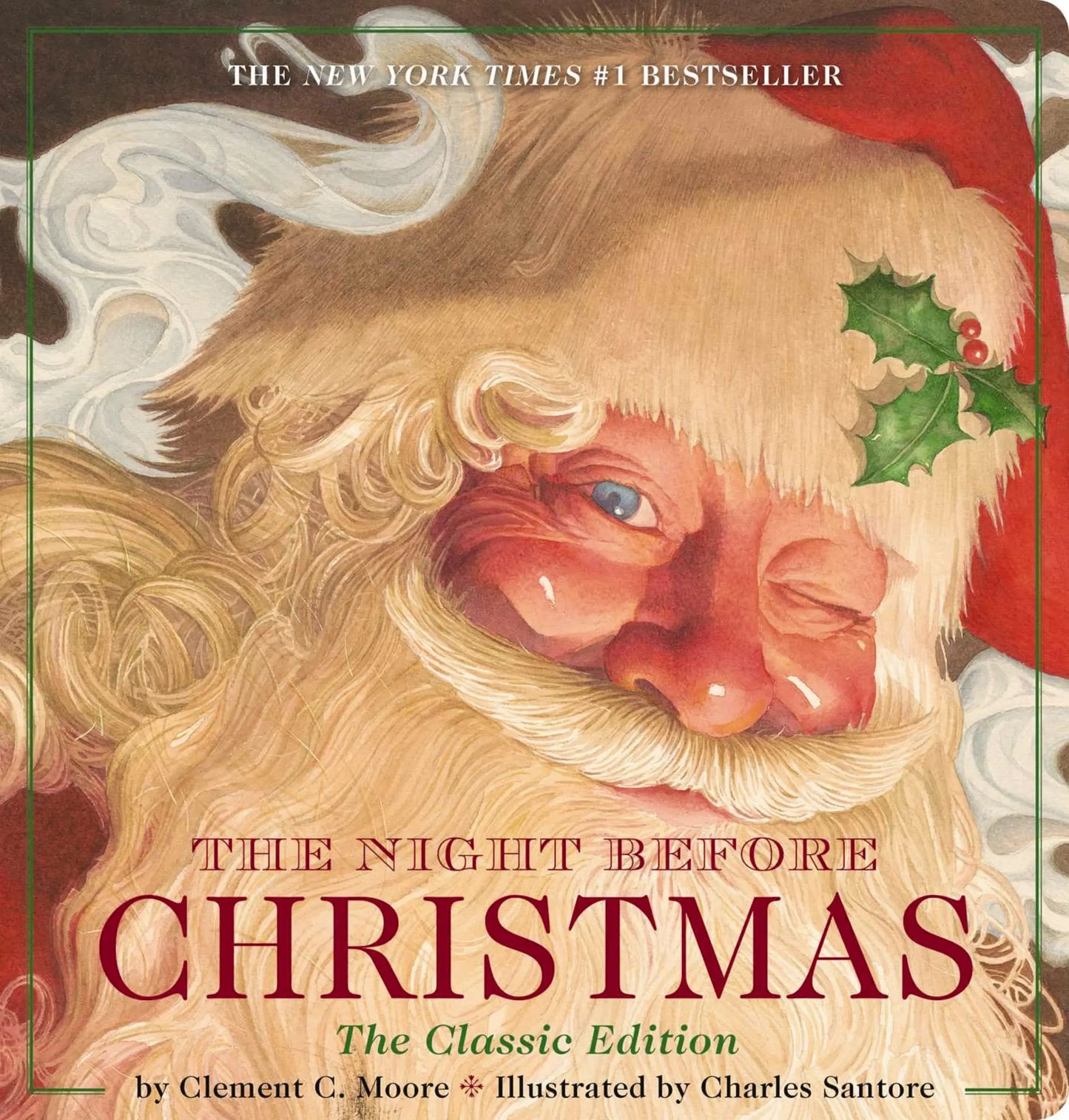 The Night Before Christmas Oversized Padded Board Book: The Classic Edition (Oversized Padded Board Books) The Happy Book Stack