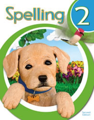 BJU Spelling 2 Student Workbook The Happy Book Stack