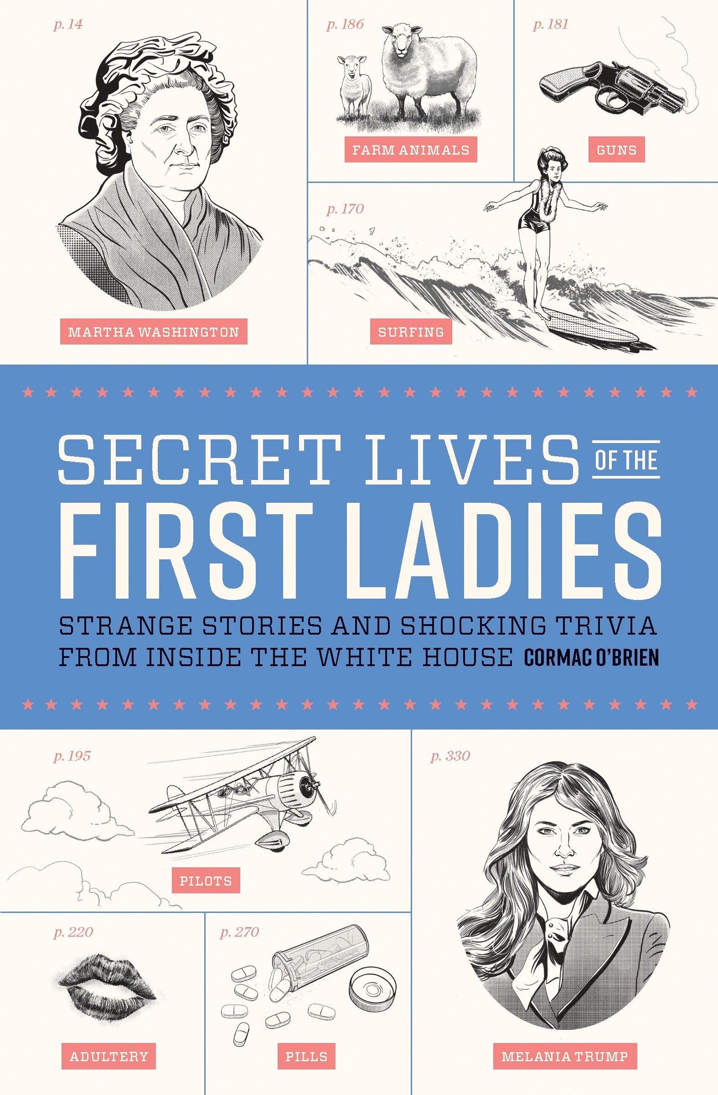 Secret Lives of the First Ladies: Strange Stories and Shocking Trivia From Inside the White House The Happy Book Stack