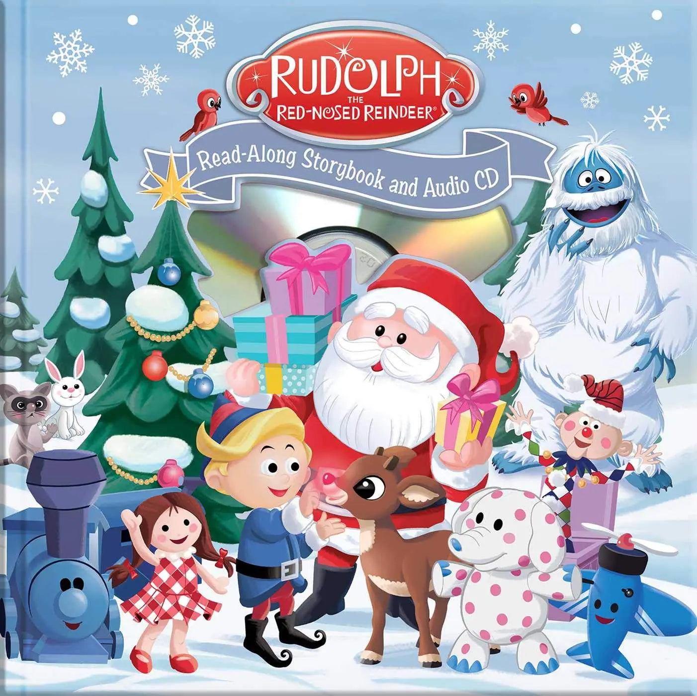 Rudolph the Red-Nosed Reindeer Read-Along Book and CD The Happy Book Stack