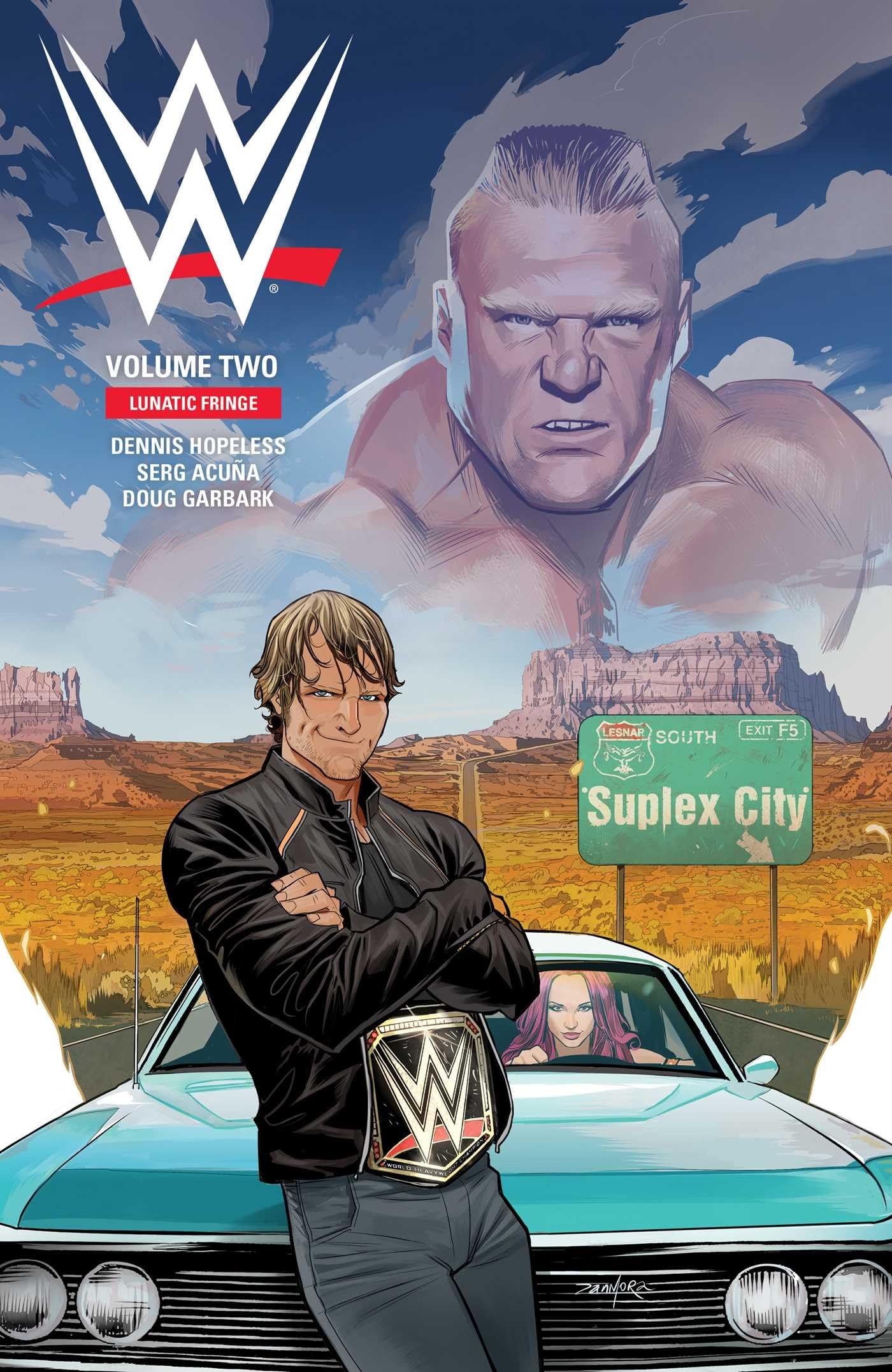 WWE Vol. 2: Lunatic Fringe (2) The Happy Book Stack