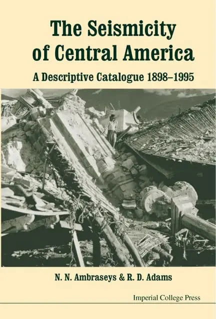 The Seismicity of Central America The Happy Book Stack