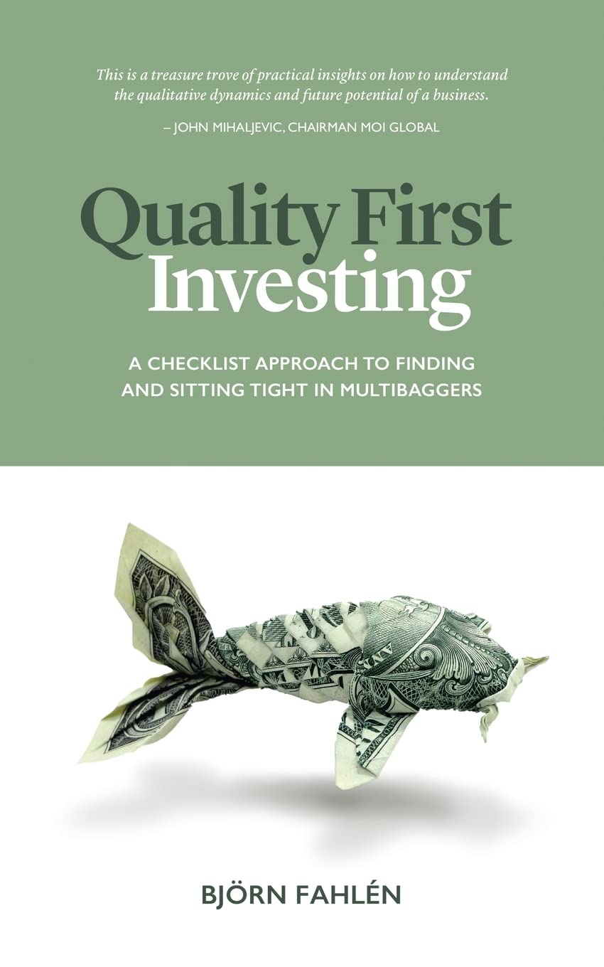 Quality First Investing: A checklist approach to finding and sitting tight in multibaggers - 6016