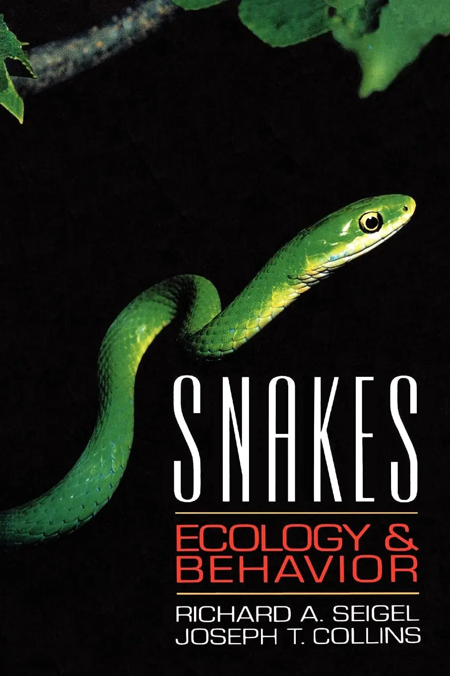 Snakes : Ecology and Behavior The Happy Book Stack