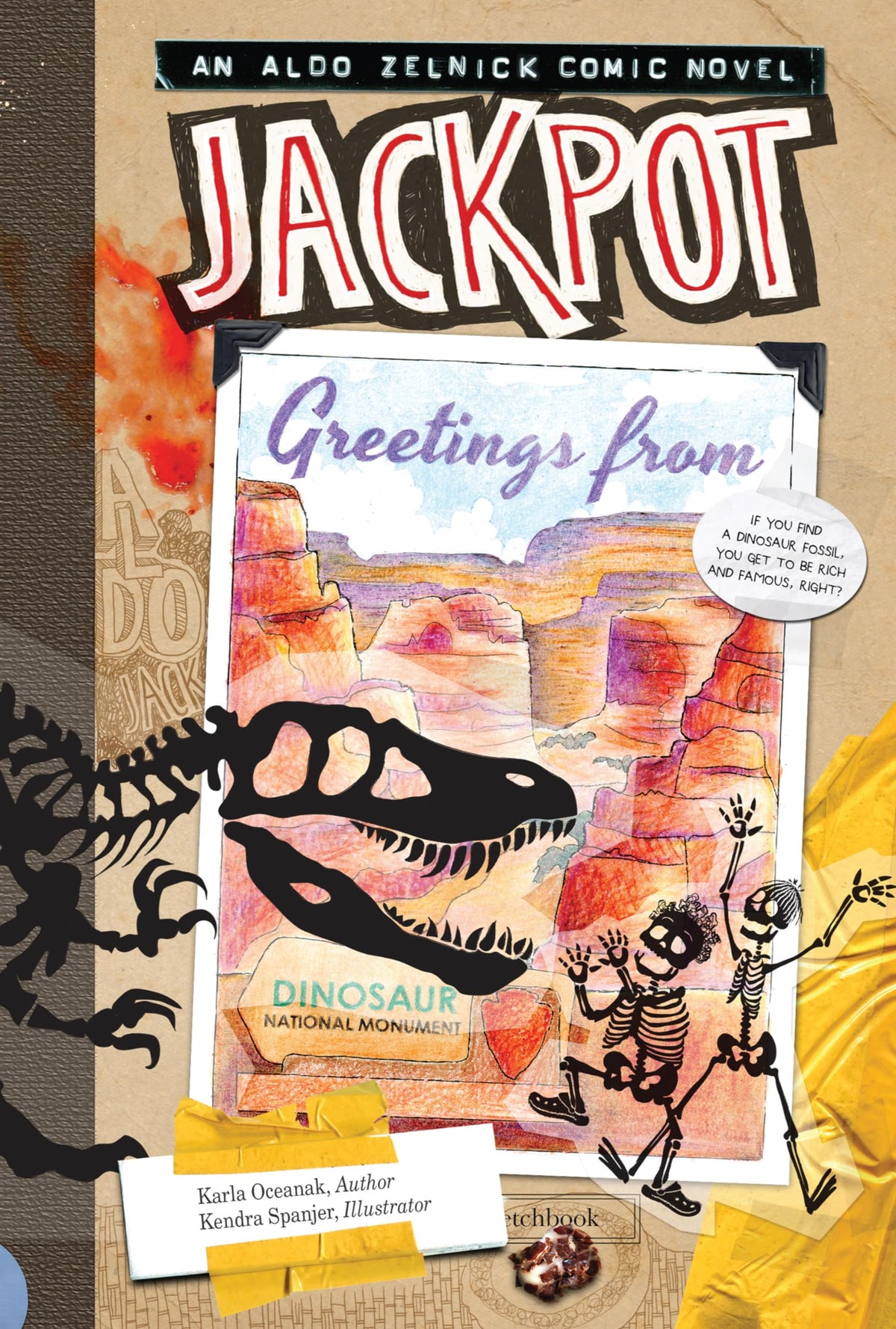 Jackpot: Book 10 (The Aldo Zelnick Comic Novel Series, 10) The Happy Book Stack
