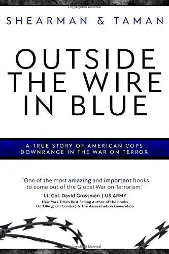 Outside the Wire in Blue The Happy Book Stack