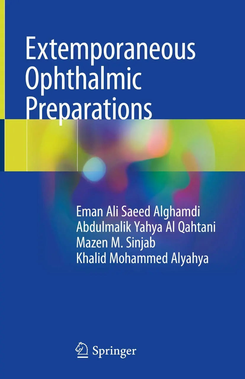 Extemporaneous Ophthalmic Preparations The Happy Book Stack