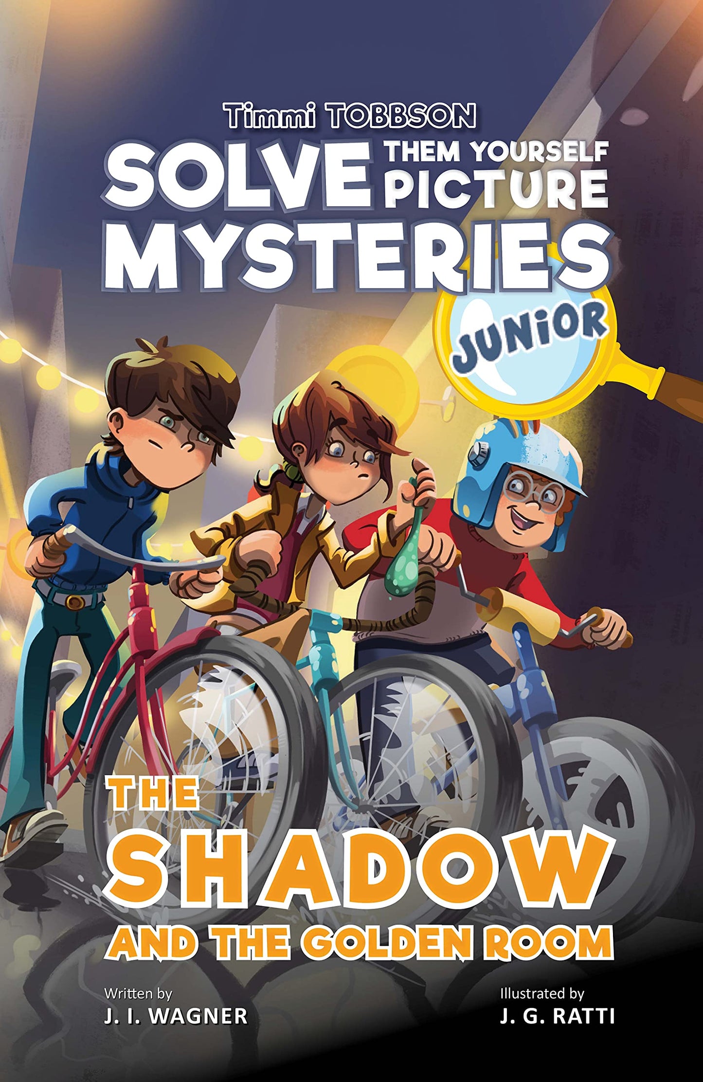 The Shadow and the Golden Room: A Timmi Tobbson Junior (6-8) Detective Book for Kids (Solve-Them-Yourself Mysteries Book for Girls and Boys ages 6-8) (cover may vary) The Happy Book Stack