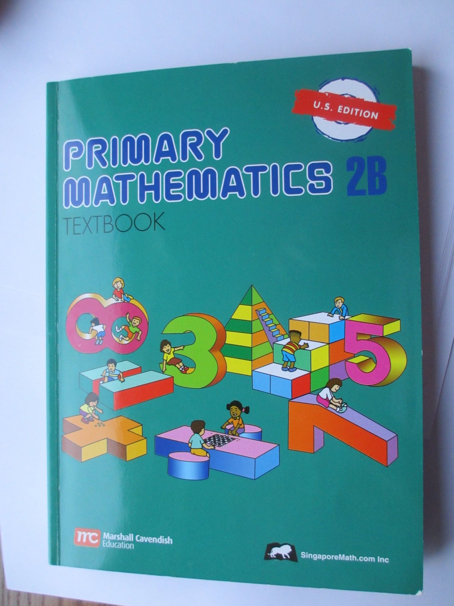 Primary Mathematics 2B Textbook U.S. Edition The Happy Book Stack