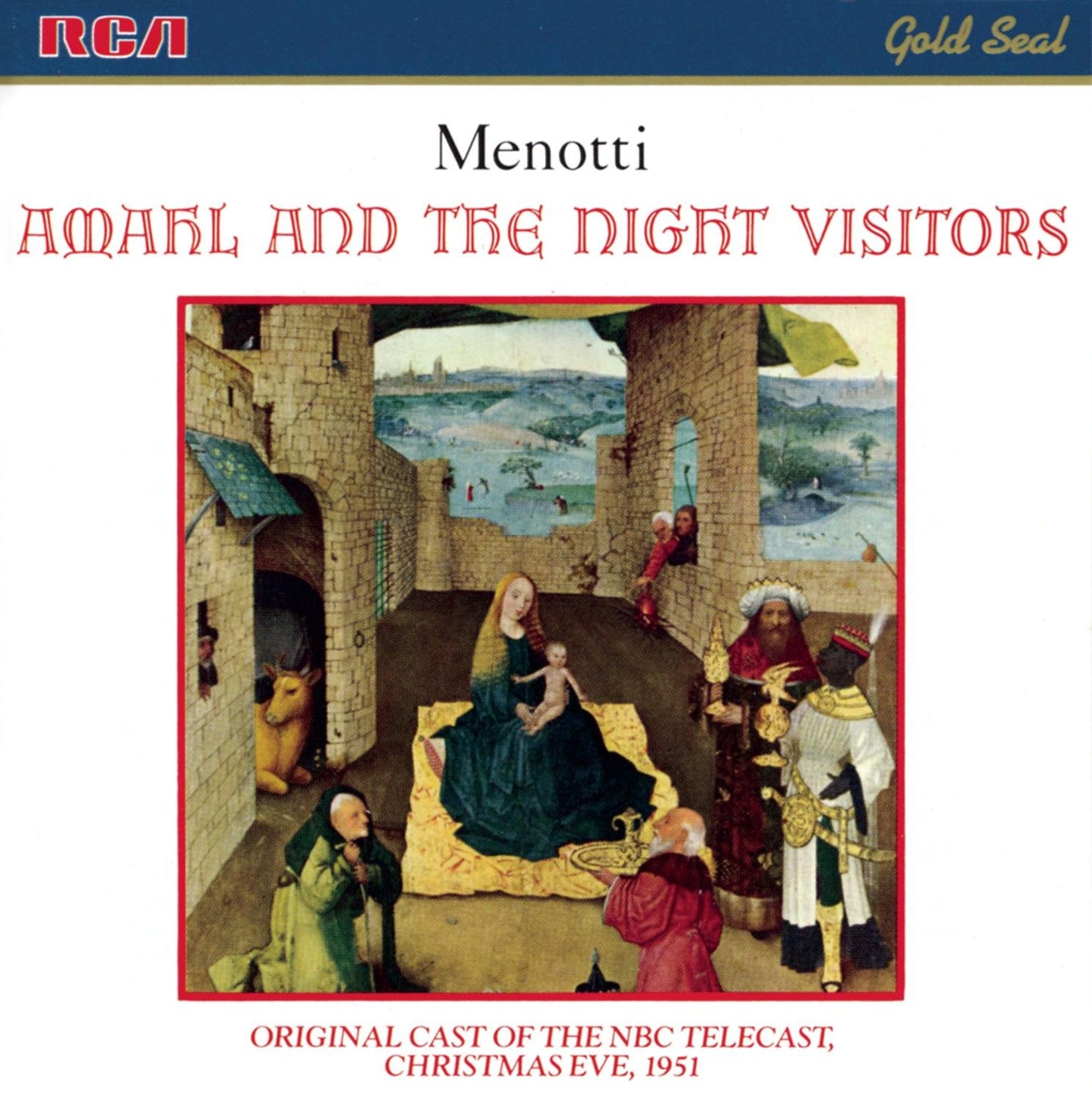 Amahl And The Night Visitors The Happy Book Stack