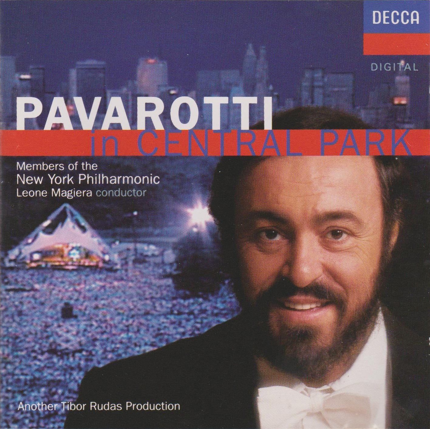 Pavarotti In Central Park The Happy Book Stack