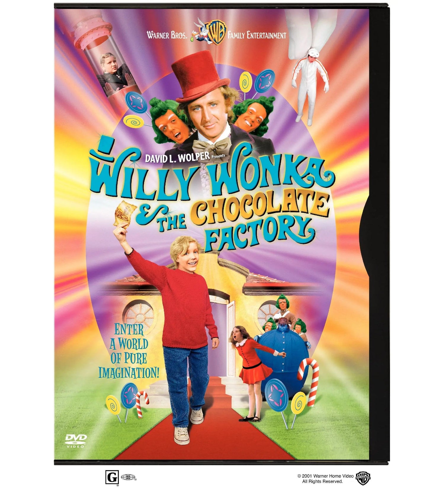 Willy Wonka and the Chocolate Factory (Full Screen Edition) The Happy Book Stack