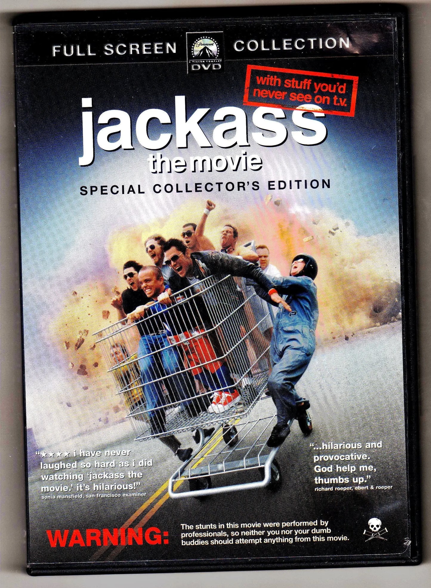 Jackass - The Movie (Full Screen Special Edition) The Happy Book Stack