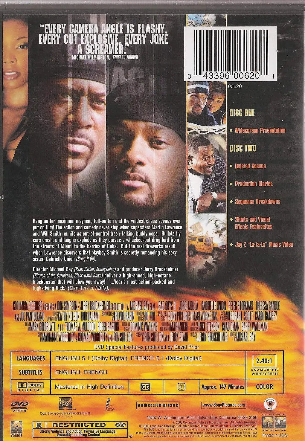 Bad Boys II (Two-Disc Special Edition) The Happy Book Stack