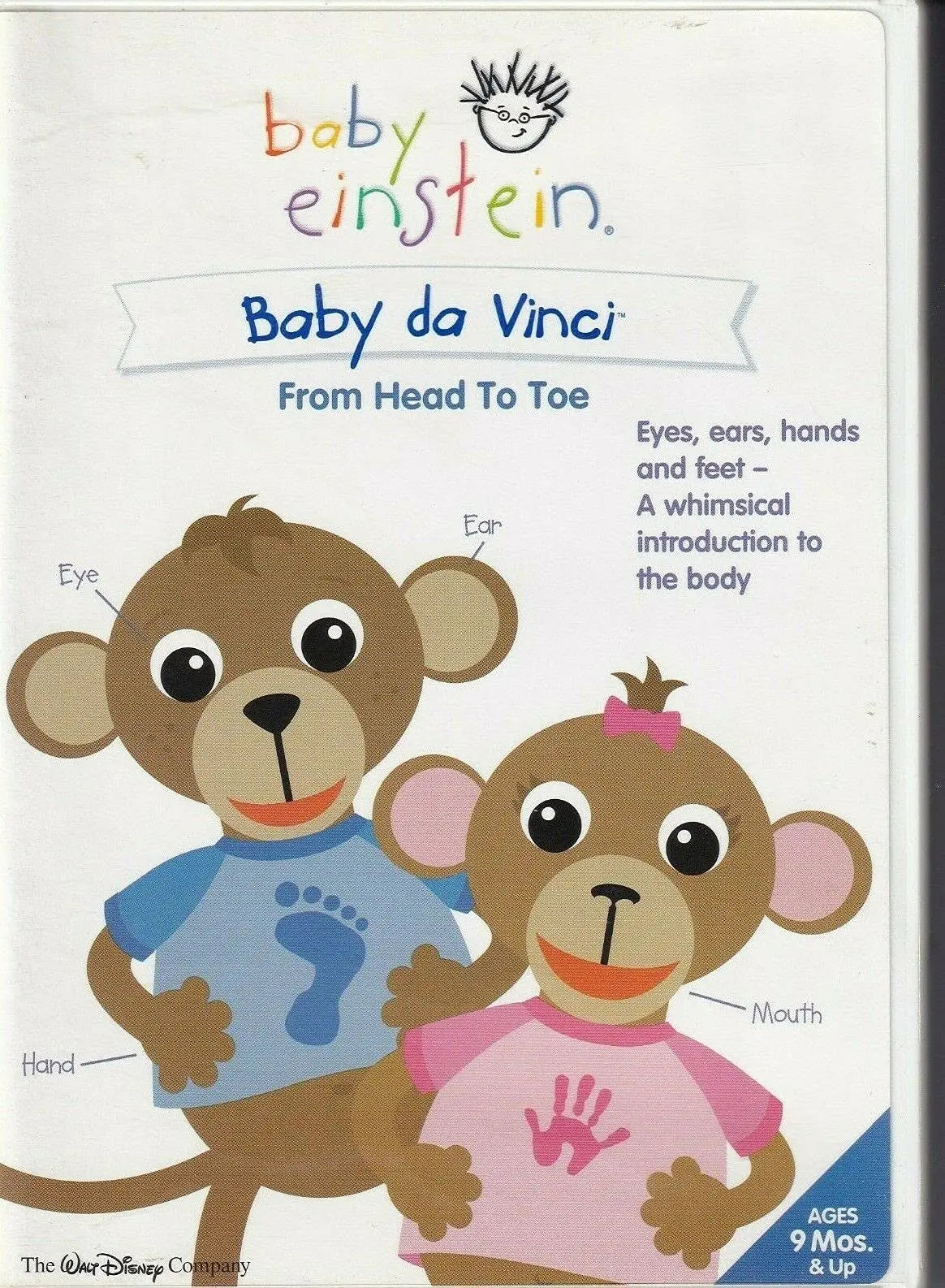 Baby Einstein - Baby Da Vinci - From Head to Toe The Happy Book Stack