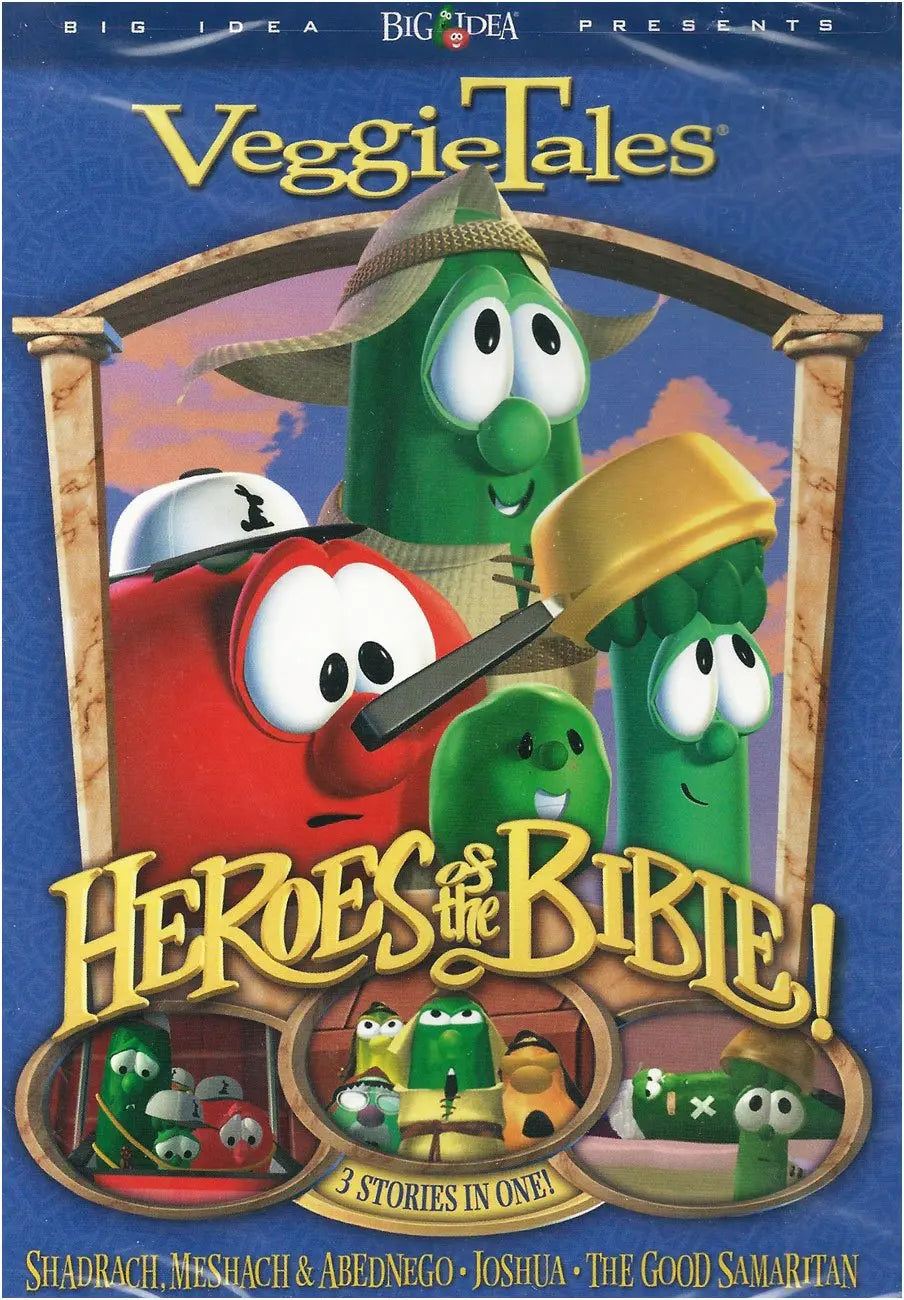Veggie Tales: Bible Heroes - Stand Up! Stand Tall! The Happy Book Stack