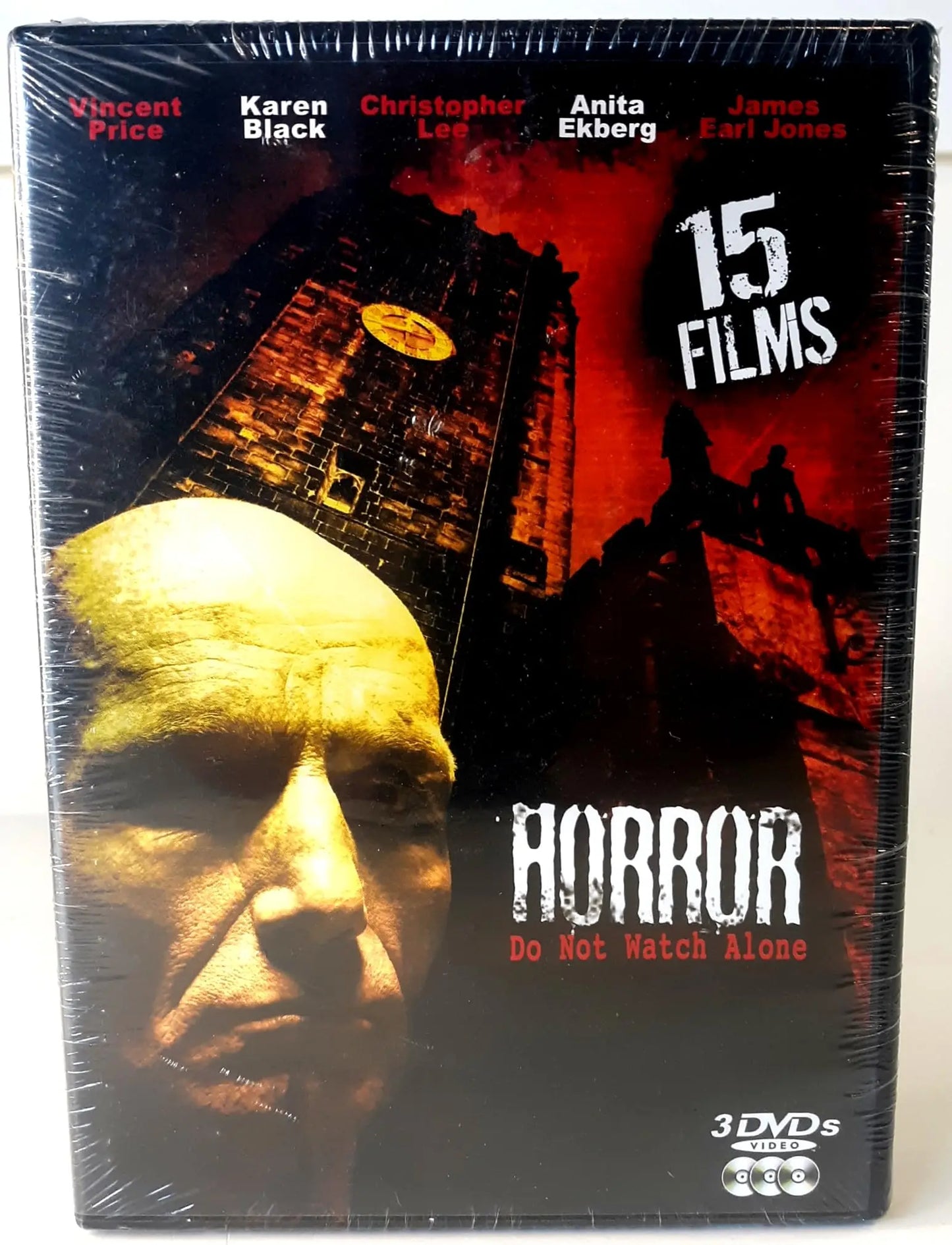 Horror: Do Not Watch Alone - 15 Classic Films (3 Disc Set) The Happy Book Stack