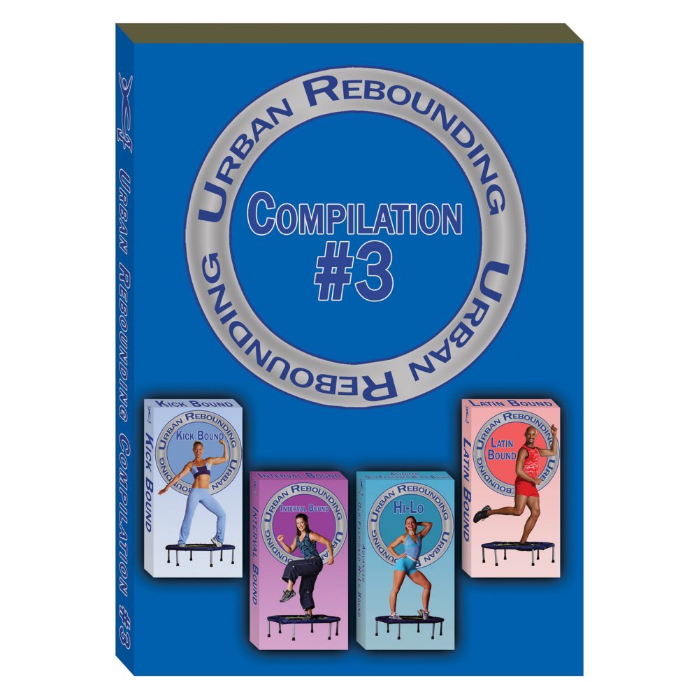 Urban Rebounding Workout DVD, Compilation 3 The Happy Book Stack