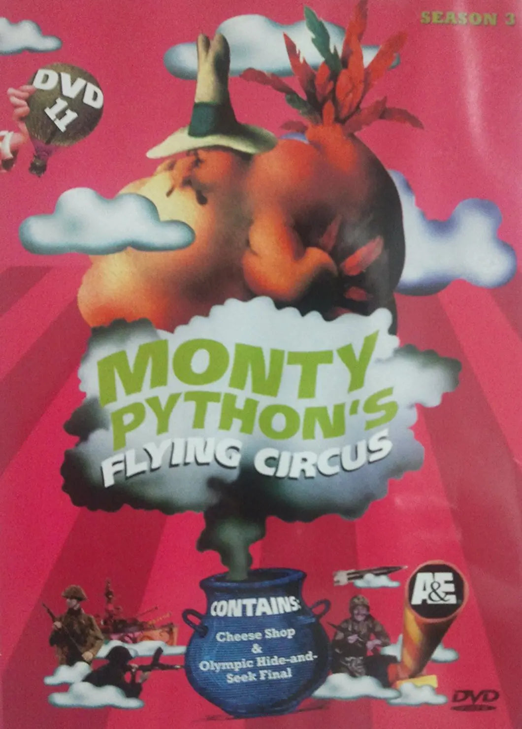 Monty Python's Flying Circus Dvd 11 Season 3 The Happy Book Stack