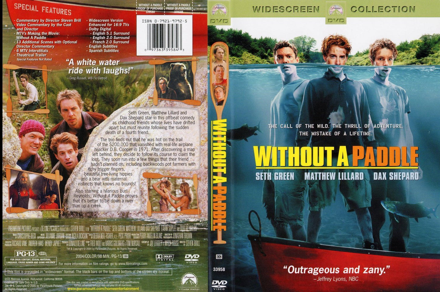 Without a Paddle (Full Screen Edition) The Happy Book Stack