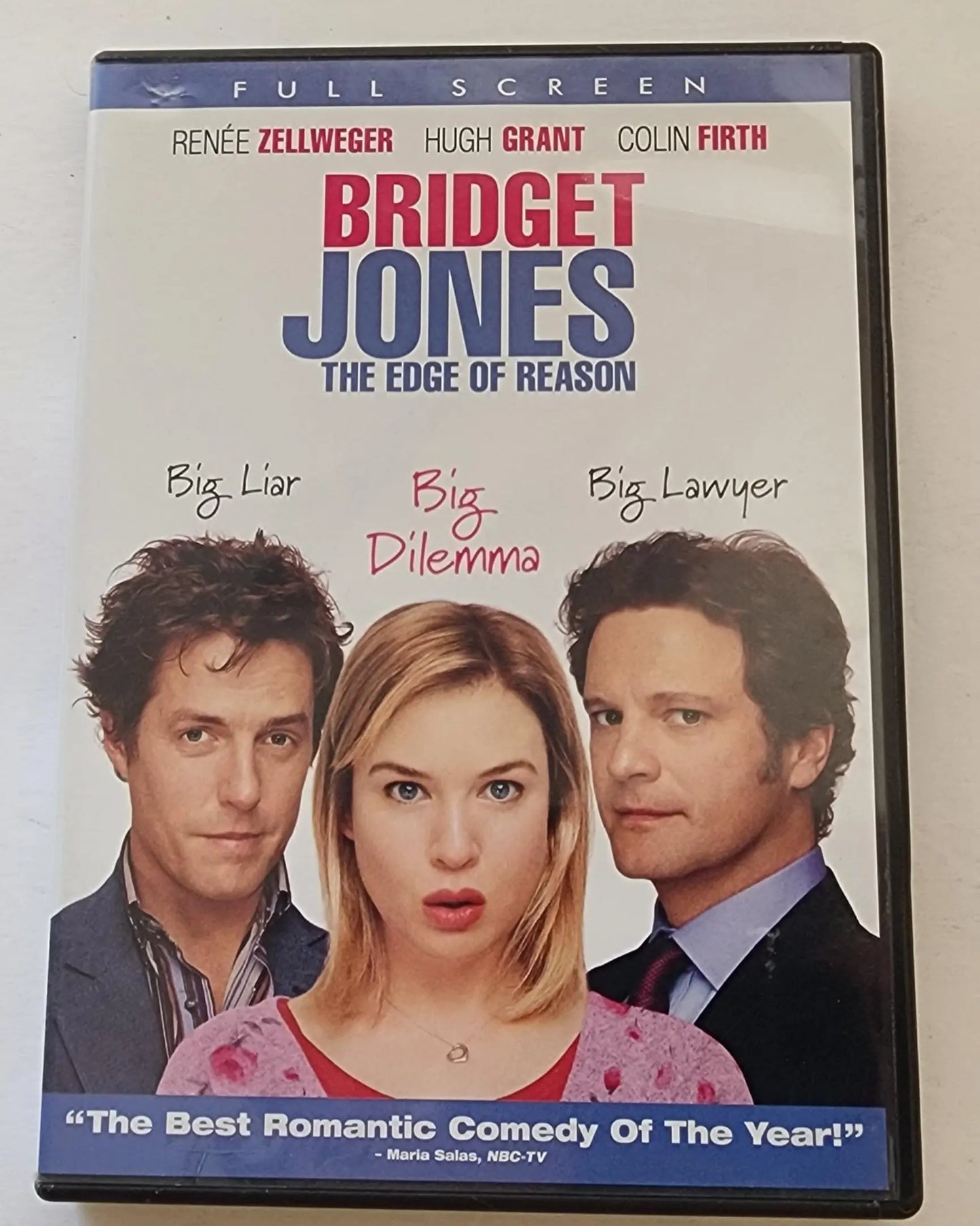 Bridget Jones - The Edge of Reason (Full Screen Edition) The Happy Book Stack