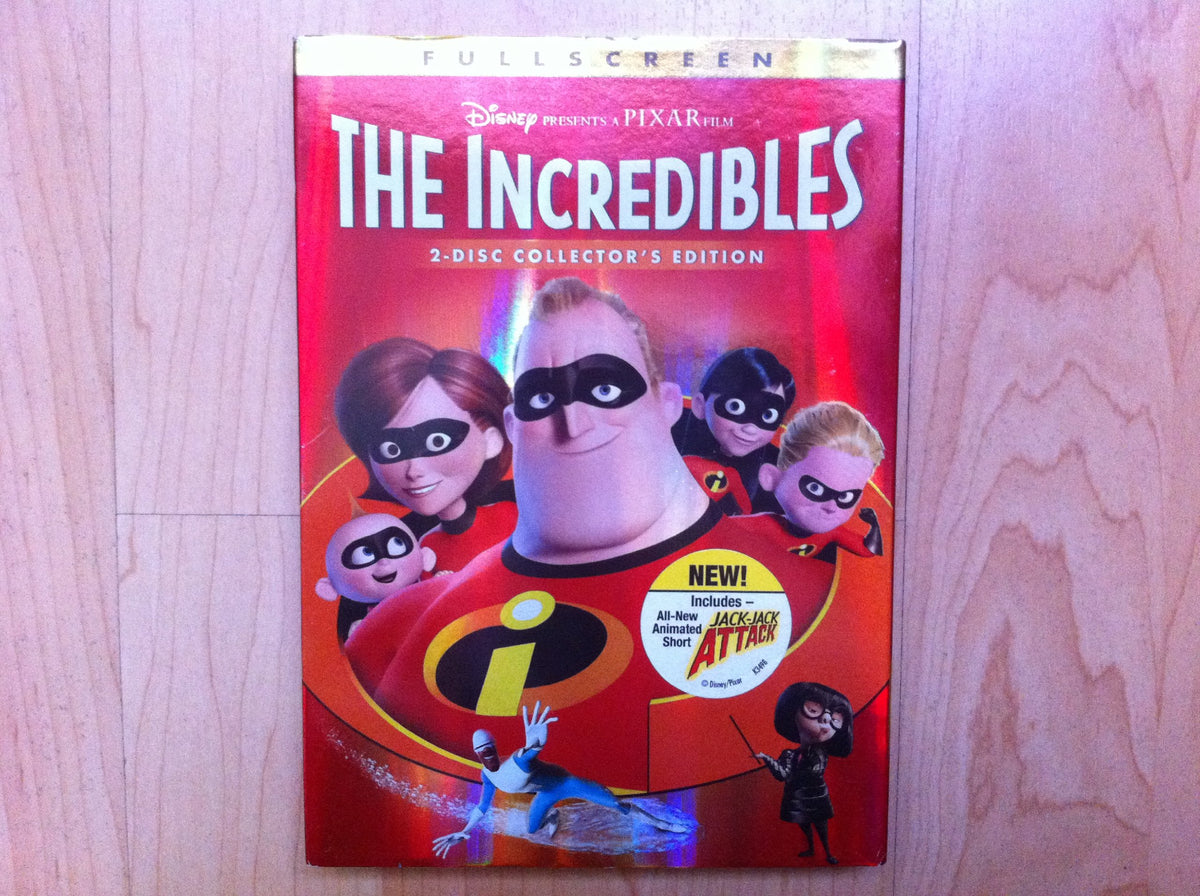 The Incredibles (Full Screen Two-Disc Collector's Edition) The Happy Book Stack
