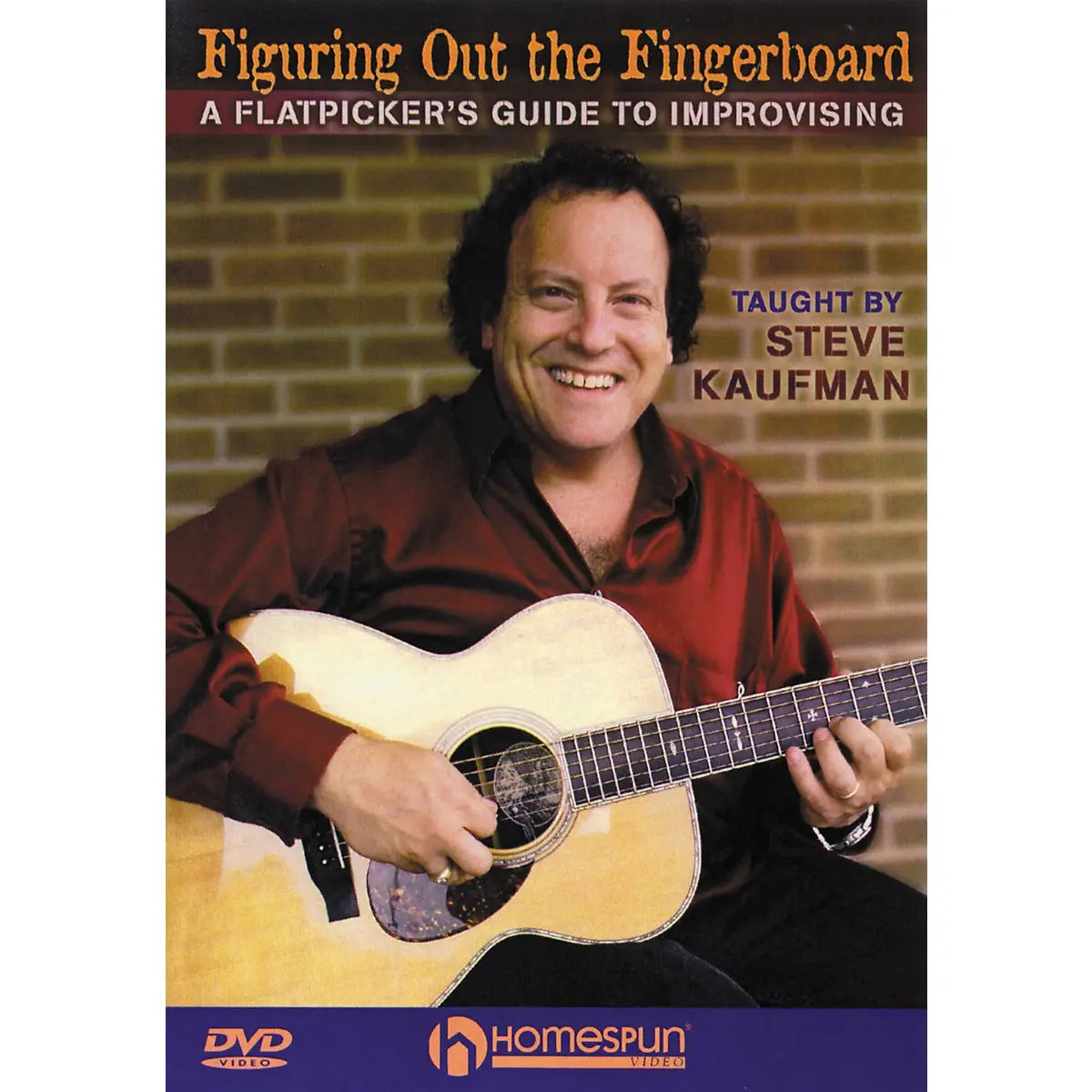 DVD-Figuring Out the Fingerboard-A Flatpicker's Guide To Improvising The Happy Book Stack