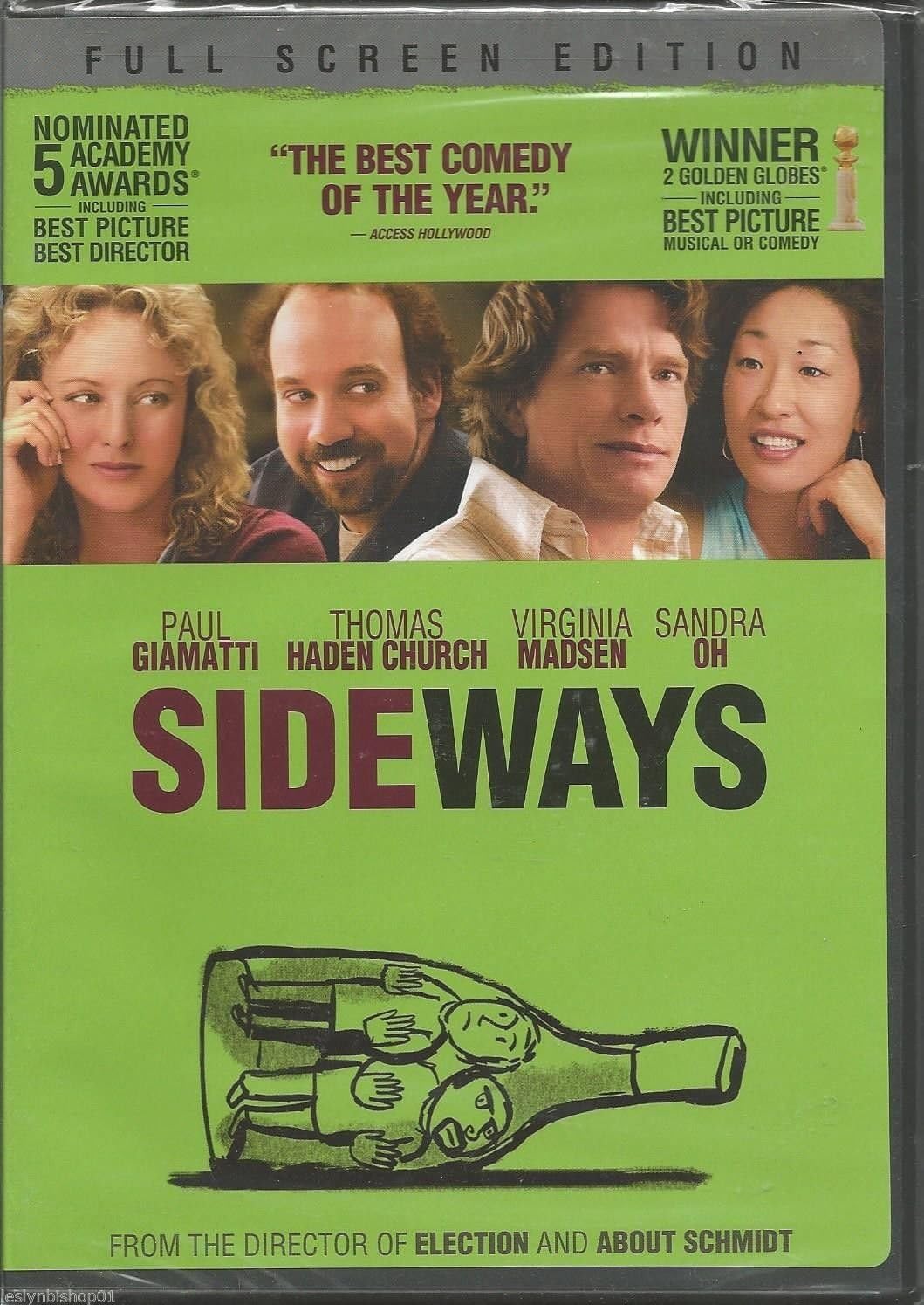 Sideways (Full Screen Edition) The Happy Book Stack