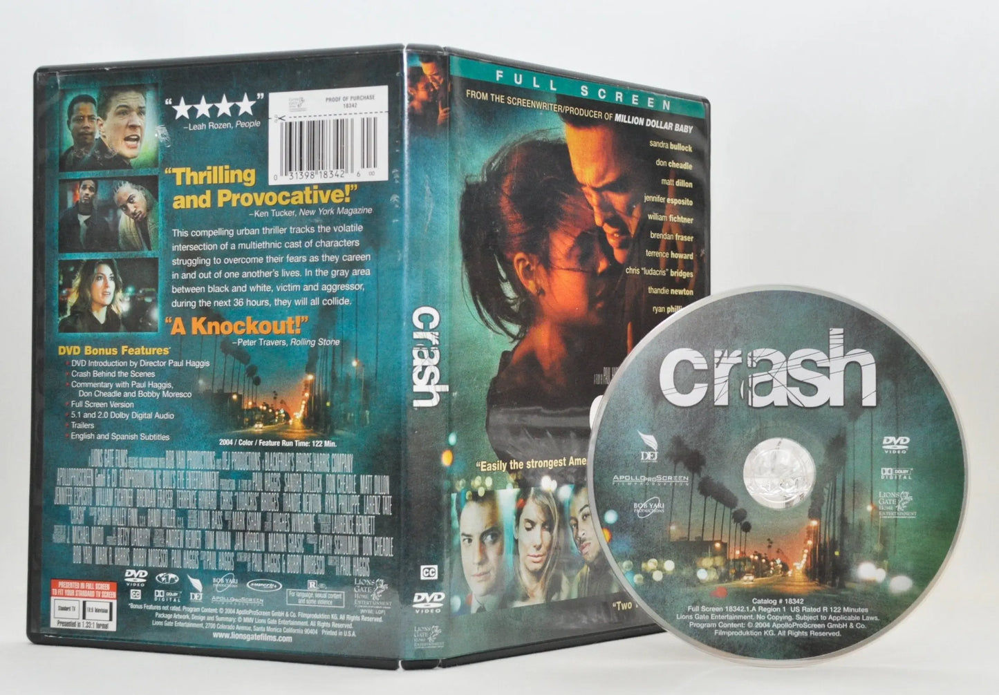 Crash (Full Screen Edition) The Happy Book Stack